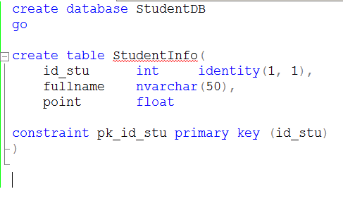 2. databaseScript